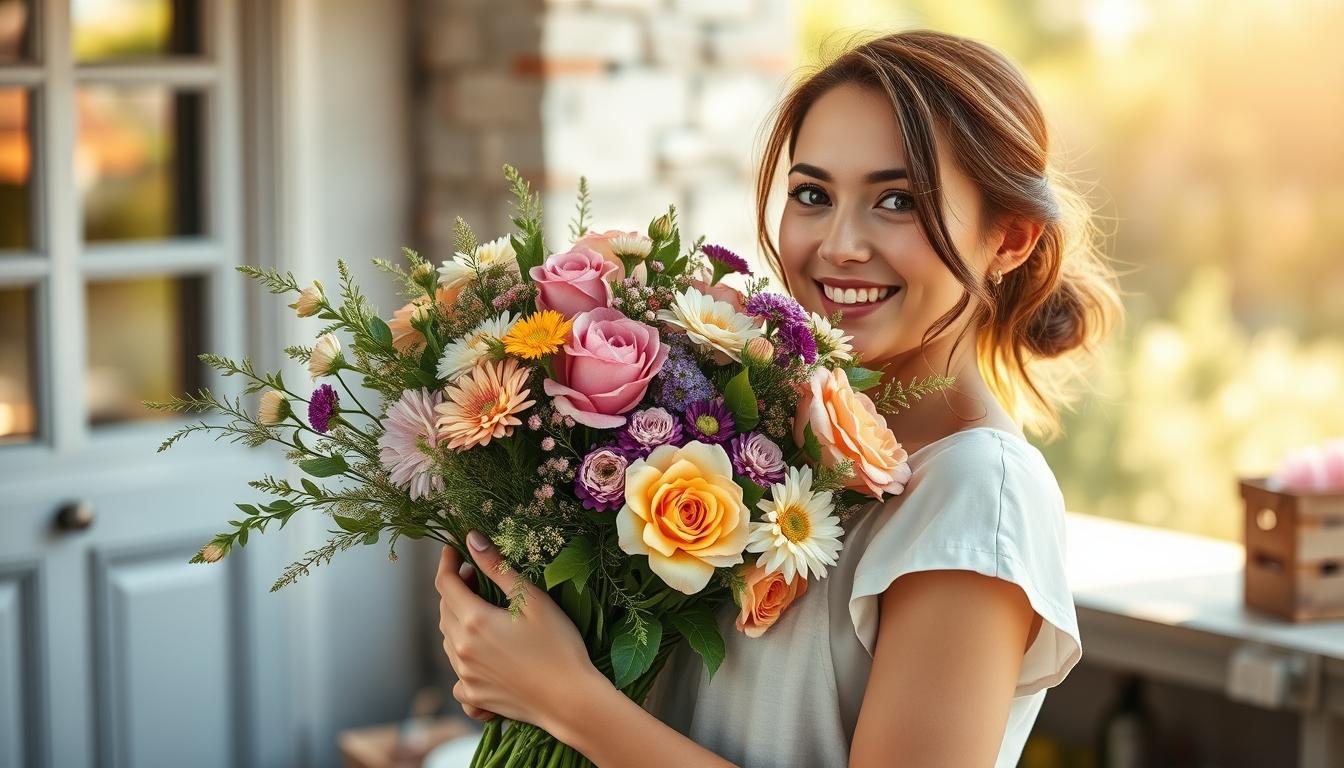 Seasonal flower arrangements